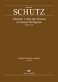 Alleluja! Lobet den Herren in seinem Heiligtum SATB/SATB Full Score cover